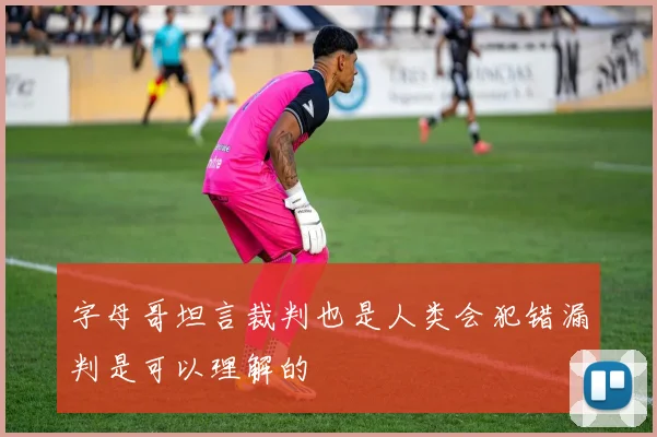 字母哥坦言裁判也是人类会犯错漏判是可以理解的